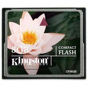 Kingston 8 GB CompactFlash Memory Card CF/8GB