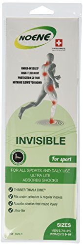 Noene® Invisible, Men's 7½-8½ / Women's 9-10