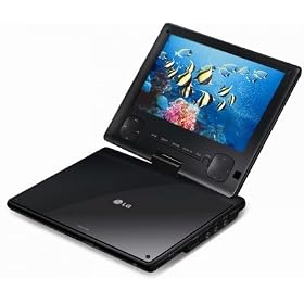 LG DP561 Portable DVD Player with 7-inch Screen and 5 Hours Battery Life