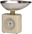 Typhoon Vintage Kitchen Scales, Cream