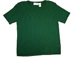Alfred Dunner Fall Classics Short Sleeve Sweater