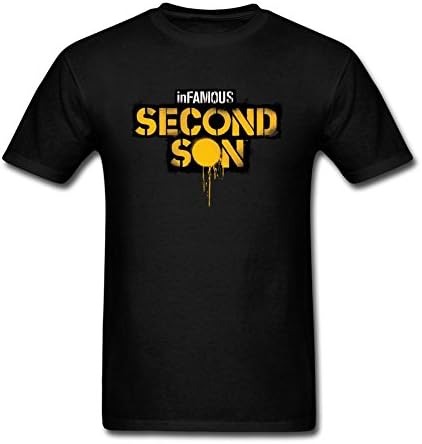 HSYFG Men's T-Shirts Infamous Second Son Game PS4