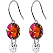 Volcano Crystal Cubic Zirconia Titanium Nickel Free Earrings