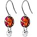 Volcano Crystal Cubic Zirconia Titanium Nickel Free Earrings