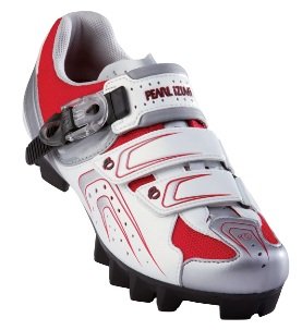 Pearl iZUMi Women's Race MTB Mountain Biking Shoe,White/Red/Silver,39 M EU / US Women's 7 M Pearl iZUMi Women's Race MTB Mountain Biking Shoe,White/Red/Silver,39 M EU / US Women's 7 M