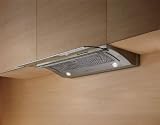 Zephyr 36 in Glide Stainless Steel Glass Undercabinet Hood with 450 CFM Internal Blower - EGL-E36AS
