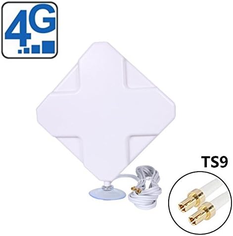 Seaidea TS9 Plug Aerial 3G 4G LTE Antenna Dual Mimo 35dBi High Gain Network Ethernet Outdoor Antenne Signal Receiver Booster Amplifier for Wifi Router Mobile Broadband