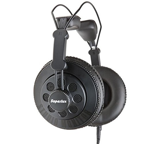 Superlux HD668B Professional Semi-open Dynamic Headband Studio Standard Headphone With Detachable Audio Cable For DJ Music / . Superlux HD668B Professional Semi-open Dynamic Headband Studio Standa