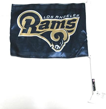 NFL Los Angeles Rams Navy Car Flag