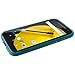 Cbus Wireless Matte Finish TPU Rubber Gel Case / Cover for Motorola Moto E 2nd generation (2015) - Semi Transparent Blue