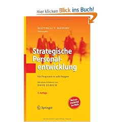 Strategische Personalentwicklung: Ein Programm in acht Etappen