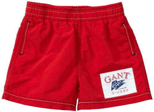 GANT Baby - Jungen Babybekleidung/ Badebekleidung 799154, Gr. 98, Rot (BRIGHT RED) Preisvergleich