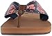 Reef Women's Scrunch TX Flip Flop, Navy Rose, 8 M US