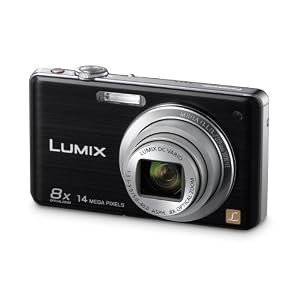 Panasonic LUMIX DMC-FS33EG-K Digitalkamera (14 Megapixel, 8-fach opt. Zoom, 7,62 cm Display, Bildstabilisator) schwarz