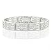 Bling Jewelry Classic Sterling Silver Greek Key title=