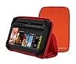 PUNCHCASE Ace H�lle f�r Kindle Fire mit Rei�verschluss und Standfunktion, orange/rot (nur geeignet f�r Kindle Fire)