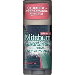 Mitchum For Women Smart Solid Anti-Perspirant & Deodorant Rosepetal 2.5 oz.