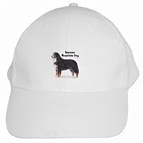 Bernese Mountain Dog White Cap Hat