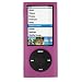 GTMax Purple Rubberized Snap on Crystal Cover Case for Apple iPod nano 16GB 8GB 5th 5G Generation NEWEST MODEL