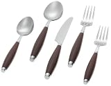 Fiesta Cinnabar 5-Piece Flatware Set, Service for 1