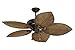 Tommy Bahama Ceiling Fans TB344DBZ Bahama Breezes Tropical Ceiling Fan, 52-Inch Indoor Outdoor Ceiling Fan, Damp Rated, Light Kit Adaptable, Tropical Ceiling Fans in Distressed Bronze Finish