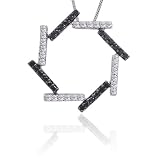 10K White Gold 1/3 ct GH Diamond Pendant