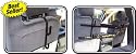 2 piece Truck/SUV Headrest Dual Gun/Bow/Umbrella Carrier Rack-Model 2