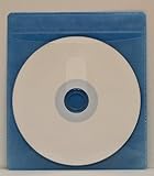 100 CD Double-sided Plastic Sleeve Blue