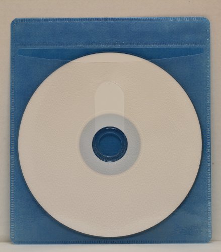 100 cd double-sided plastic sleeve blue