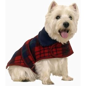 Traditional Blanket Coat - LG Red by Fashion Pet