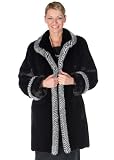 Mink Jacket-Ranch Mink White Mink Herringbone Trim