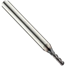 Niagara Cutter CB430 Carbide Ball Nose End Mills, Inch, TiAlN Finish, Roughing and Finishing Cut, 30 Degree Helix, For Use With All Materials