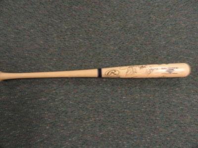 2011 San Diego Padres Team Signed Bat Bell Headley - Autographed MLB Bats