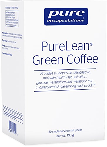 Pure Encapsulations - PureLean Green Coffee - Promotes Healthy Fat Metabolism* - 30 Packets
