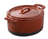 Revol Eclipse 2.75 Quart Cocotte with Lid, Red