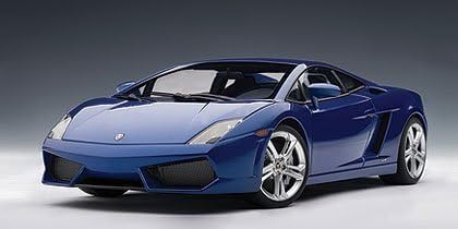 LAMBORGHINI GALLARDO LP560-4 in MONTEREY/BLUE Diecast Model Car in 1:18 Scale by AUTOart by Auto Art Diecast Model Cars