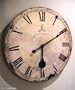 Large 23" Wall Clock with Pendulum ~ Antique French Provincial Style