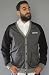 Crooks and Castles The Empyre Cardigan in Black Speckle hood ,Sweatshirts for Men