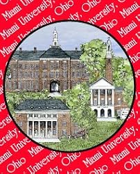 Miami University of Ohio - Collegiate Sculptured Night Light