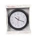 SALTON 461861 "VENTURA" WALL CLOCK BLACK