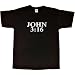 Mens T-Shirt : JOHN 3:16