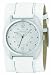 Fossil Gents Trend, JR9677, Genuine White Strap, White Dial