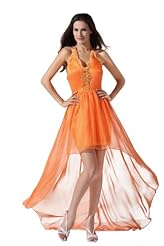Halter Sleeveless General Print Charmeuse/Chiffon/Silk Prom Dress/Mini Dress 