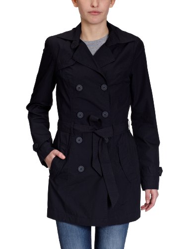 TOM TAILOR Damen Trench Coat, 38000180070/Nice Spring Trench, Gr. 42 (XL), Blau (6000) Preisvergleich