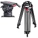Sachtler System DV 12 SB SL MCF Carbon Fiber Tripod System with DV-12 SB Fluid Head, 2-Stage Tripod, Mid Level Spreader, Rubber Feet & Padded Bag, Supports 30.8 lbs