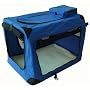XXL Hunde Transportbox Hundebox in Blau 91,4 x 63,&hellip von D&S Vertriebs GmbH