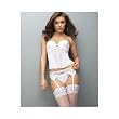 Jezebel Caress Too Bustier Bra (30533) 34C/Fawn
