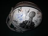 2011 New York Giants Team Signed Autographed Full Size Helmet Eli Manning,Nicks,Manningham,Bradshaw,Cruz Matching Numbers