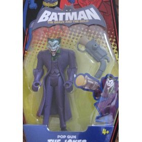 DC Batman Brave and the Bold Action Figure The Joker (Pop Gun)