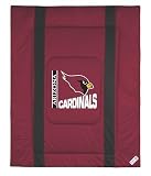 Arizona Cardinals Sideline Jersey Bed Comforter NFL